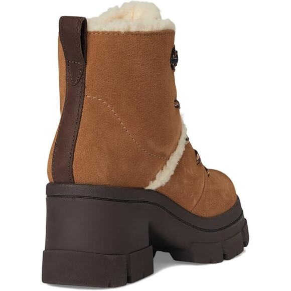 Ugg 75mm Brooklyn Hiker Boots - Women's 9.5 Chestnut - Picture 5 of 5